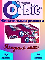Orbit Ягодный микс жевательная резинка 13,6г 30шт 