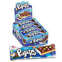 Papita Milky печенье с драже в шоколадной глазури 33г 24шт
