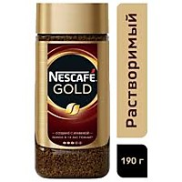 Кофе Nescafe Gold ст/б 190г