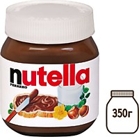 Nutella паста ореховая с добавлением какао 350г