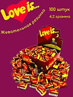Love Is...Вишня-Лимон жевательная резинка 4,2г 100шт 