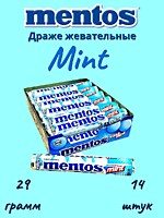 Mentos Mint (Мята) жевательные конфеты  29г 14шт