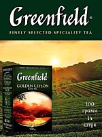 Чай Greenfield Golden Ceylon черный 100г