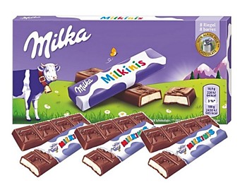 Шоколад Milka Milkinis Stick 87,5г 