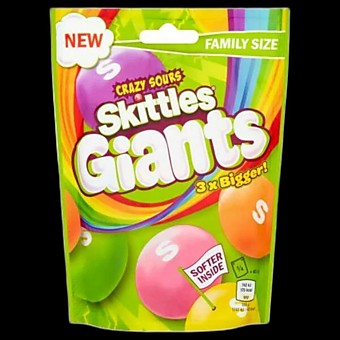 SKITTLES (Имп.) GIANTS Sour 141г