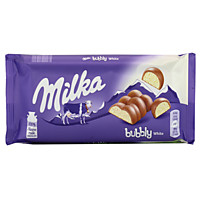 Шоколад Milka Bubbly White 95г 