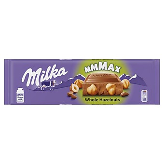 Шоколад Milka! MMMAX Whole Hezelnut 270г