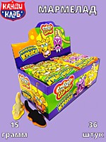 (КК) Crazy Gummy Крыса мармелад 15г 36шт